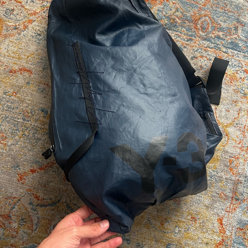 Y-3 Men's Navy Backpack